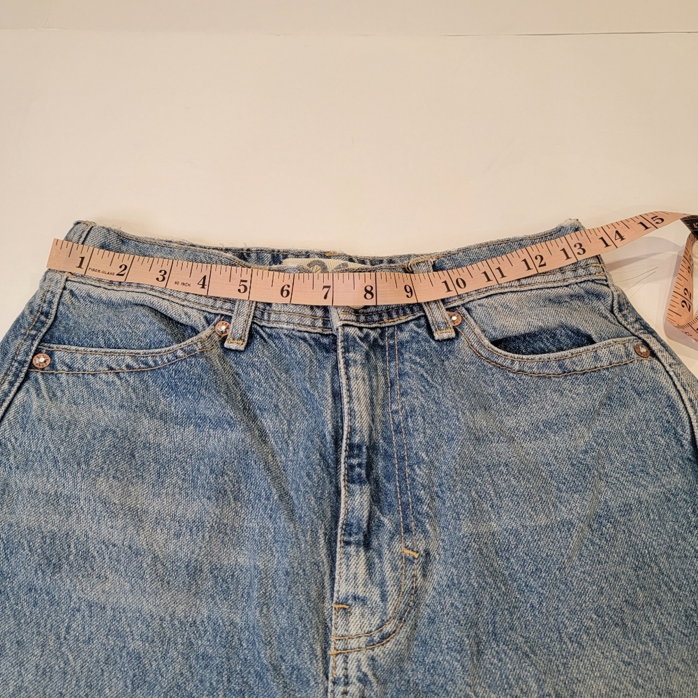 Free People Marion High Waisted Patch Back Pocket Jeans Size 26 NEW! - Picture 16 of 16